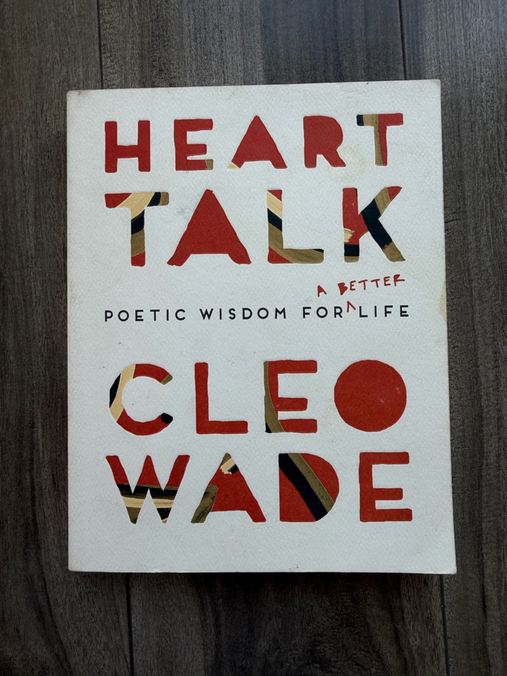 Paperback Heart Talk by Cleo Wade